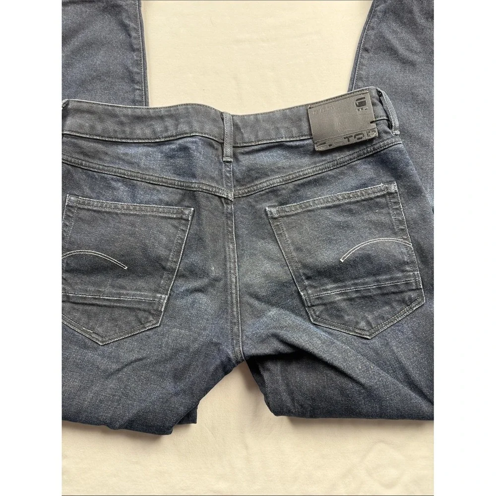 G-Star Raw Kate Boyfriend Dark Wash Gold Denim Jeans 28x30 D15264-B767-B815